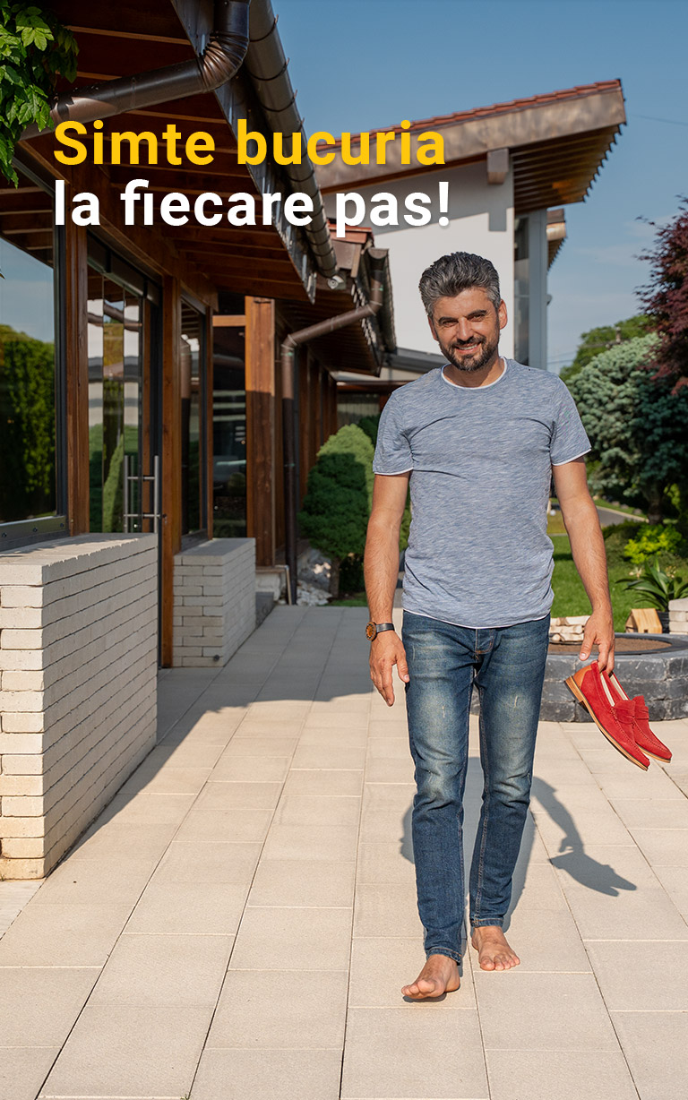 Simte bucuria fiecărui pas!