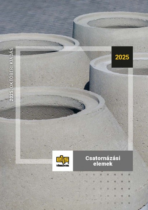 Csatornázási elemek prospektus 2025. Októberi