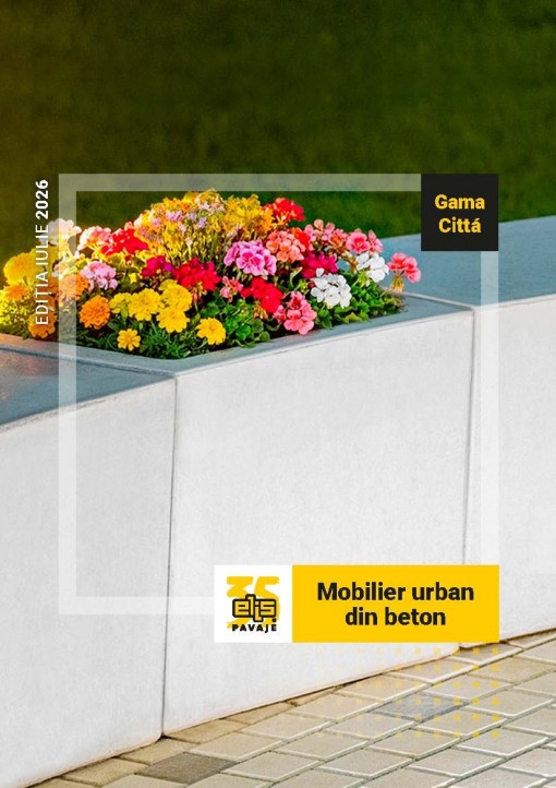 Brosura Mobilier urban Cittá Iulie 2026