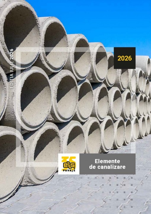 Brosura Elemente de canalizare Iulie 2026