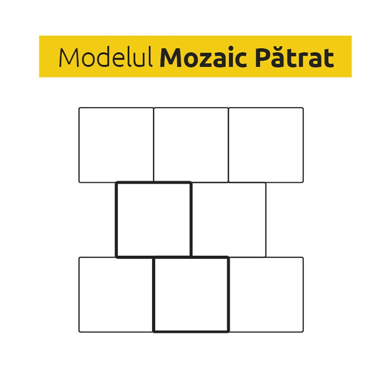 Mozaic Patrat