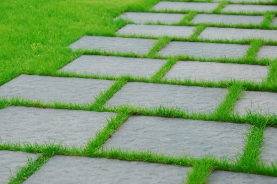 Alei curte,pavele Rustic P4, culoare Antracit 