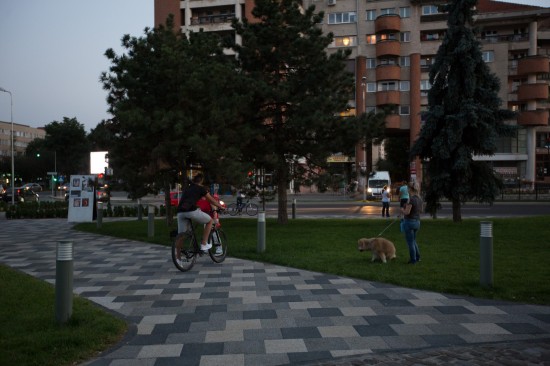 Centru Civic, Alba Iulia, pavele Umbra, Patrat Eco