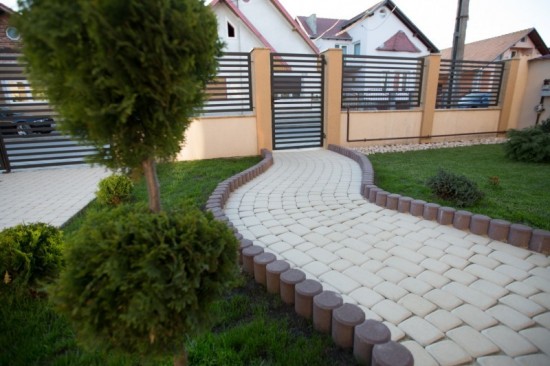 Alee curte, pavele Maris, culoare Alb-Crem