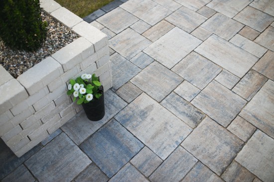 Terasa, pavele Decora, culoare Dolomit 