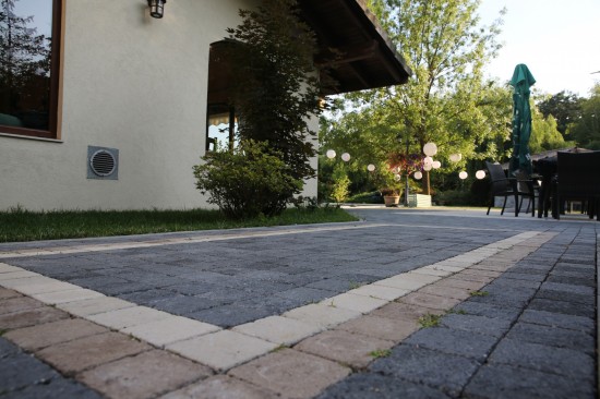 Pavele Antico P6 și zonă focar din blocheți