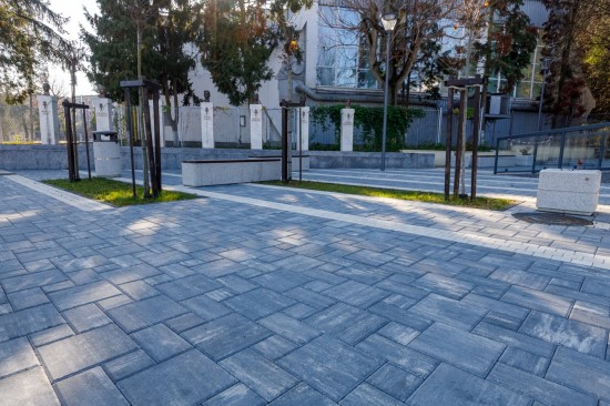 Cetate medievala Deva, pavele Fantasia, Antico P6, Piatra cubica