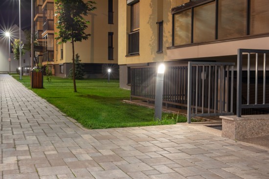 Complex Cibinium, Sibiu, pavele Fantasia, nuanta albastru patinat, Patrat P6, nuanta antracit