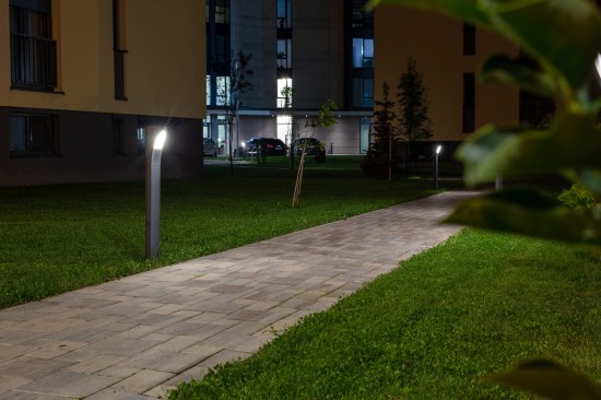 Complex Cibinium, Sibiu, pavele Fantasia, nuanta albastru patinat, Patrat P6, nuanta antracit