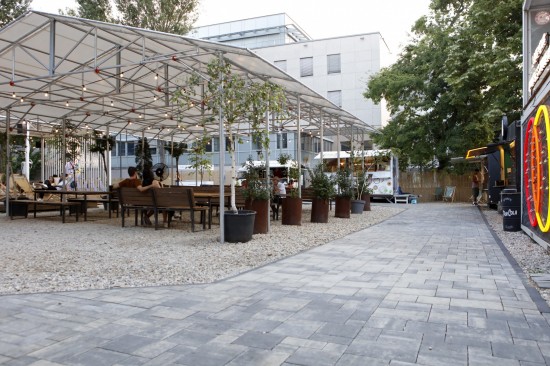 Gradina urbana, Mercato Kultur, Bucuresti, pavele Anima, Decora, Banca Resto, Jardiniera Combi