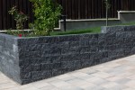 Produse pentru gradina - Bloc zid de colt Siena cu 2 fete splitate