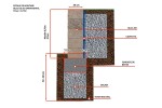 Produse pentru gradina - Bloc zid de colt Siena cu 2 fete splitate