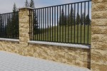Produse pentru gradina - Element gard de jumatate Siena 1