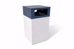 Mobilier urban Citta - Cos de gunoi cu capac Citta Quadra