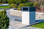 Mobilier urban Citta - Cos de gunoi cu capac Citta Quadra