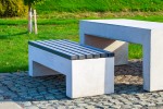 Mobilier urban Citta - Banca Citta Quadra cu sezut