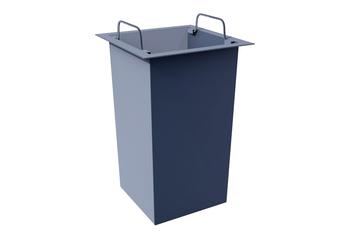 Mobilier urban Citta - Cuva cos de gunoi Citta Quadra