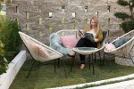 Produse pentru gradina - Bloc zid de colt Siena cu 2 fete splitate