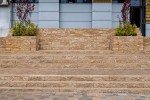 Produse pentru gradina - Bloc zid de colt Siena cu 3 fete splitate