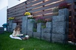Produse pentru gradina - Element gard de jumatate Siena 1