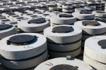 Elemente canalizare - Placi de acoperire carosabile circulare din beton armat cu capac