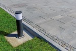 Piatra Cubica si Placi Andezit Albini - Bordura Andezit Albini bizotata LL*/10/15 cm