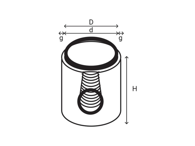 Elemente de baza cu jgheab diametru 1000 mm